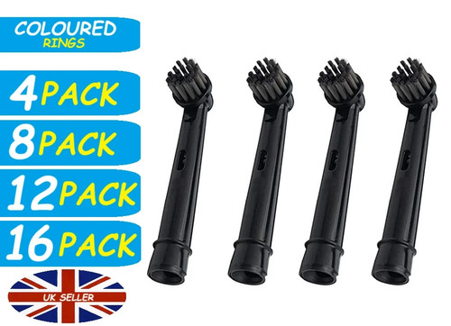 Black electric toothbrush - black,