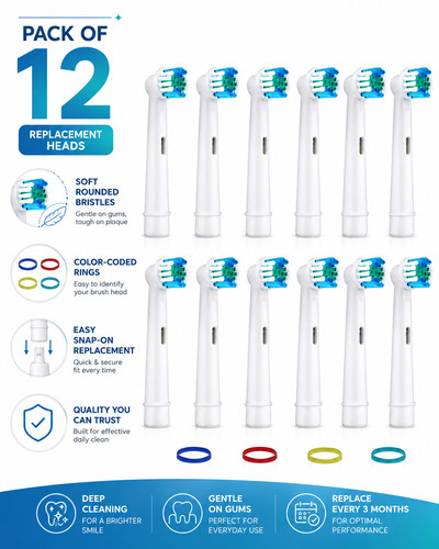 Electric toothbrush heads - electric,