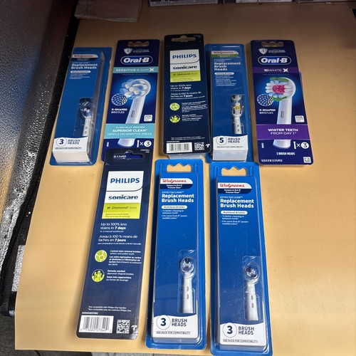 Lot toothbrush replacement - 7x,