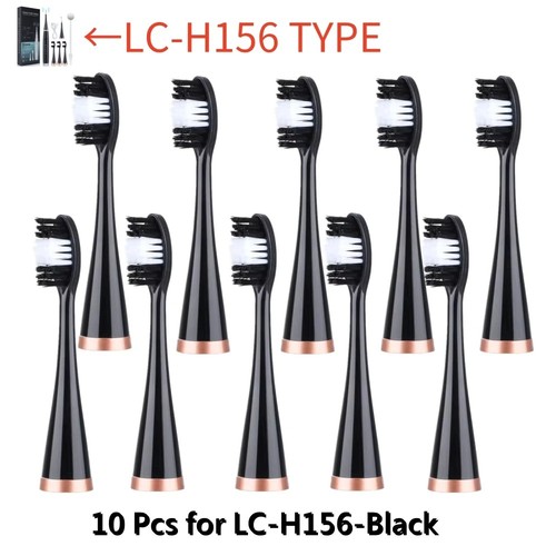 10x electric toothbrush heads - 10x,