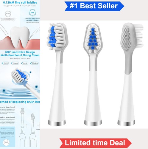Toothbrush replacement heads - toothbrush,